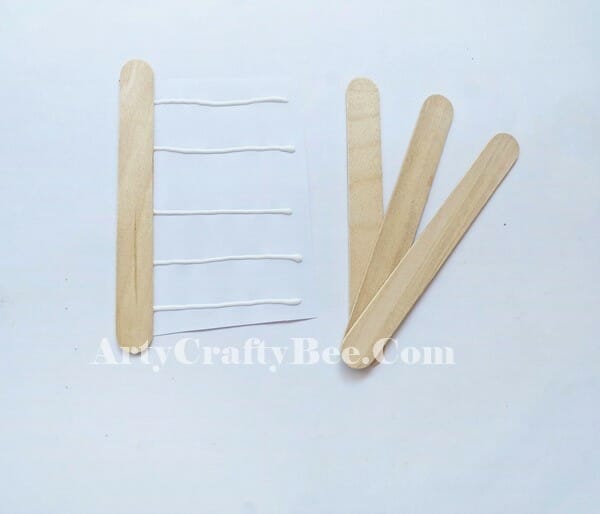  Popsicle-Stick-Snowman