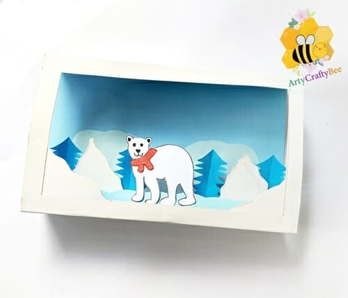 3D-Polar-Bear-Paper-Craft-Process-11