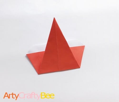Origami-Santa Step By Step 11