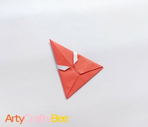 Origami-Santa Step By Step 13