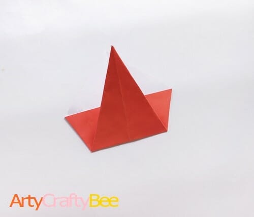 Origami-Santa Step By Step 7