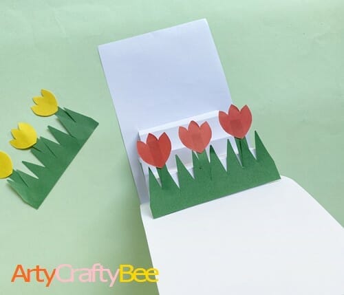 Tulip Pop Up Card Craft (13)