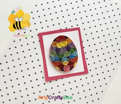 quilled egg craft step 10