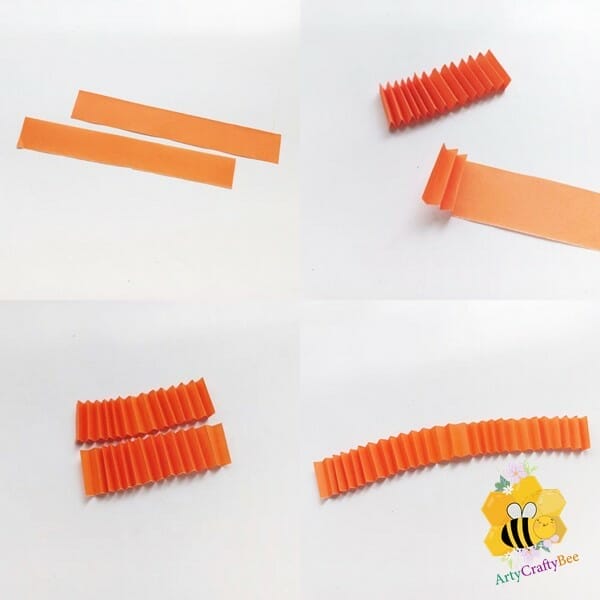 Paper Pumpkin Craft For Kids 1