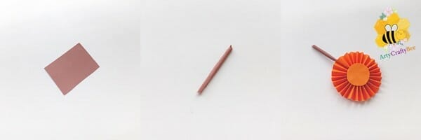 paper Pumpkin Craft For Kids 4