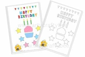 Birthday Pop Up Card Template