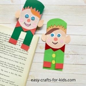 Christmas Elf Bookmark