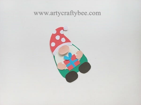 Easy DIY Christmas Gnomes Paper Craft