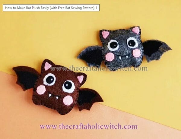 How to Make Bat Plush 