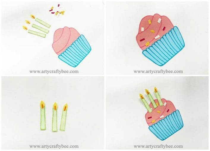 How To Make A DIY 3D Birthday Pop Up Card (2)