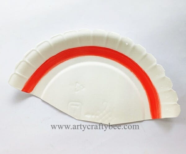 Thanksgiving Paper Plate Turkey Craft For Kids (10)