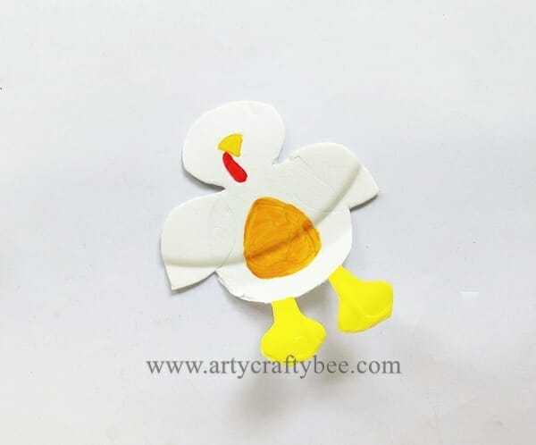 Thanksgiving Paper Plate Turkey Craft For Kids (6)