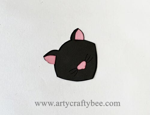 Paper Black Cat