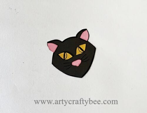 Paper Black Cat