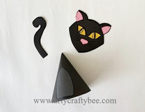 Paper Black Cat