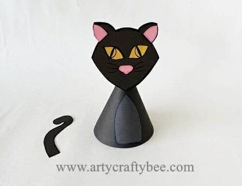 Paper Black Cat