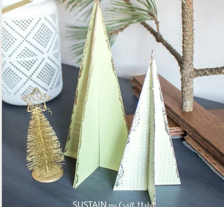 Christmas Tree Cereal Box Craft