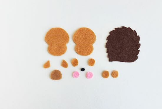 Easy Sewing Felt Hedgehog Plush (1)