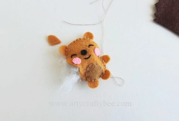 Easy Sewing Felt Hedgehog Plush (5)