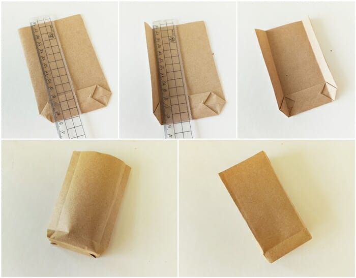 How to make a paper bag with brown paper 3