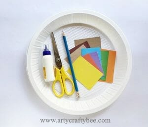 Fun Shape Craft For Preschoolers (2 Templates) - Arty Crafty Bee