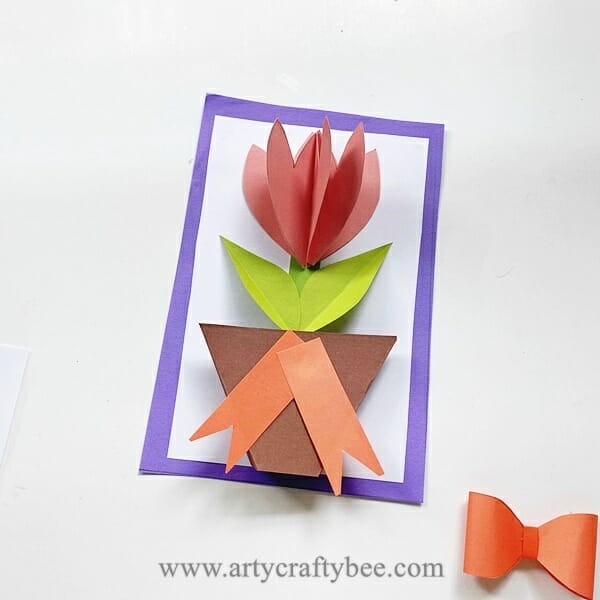 Tulip Mother's Day Pop Up Card (15)