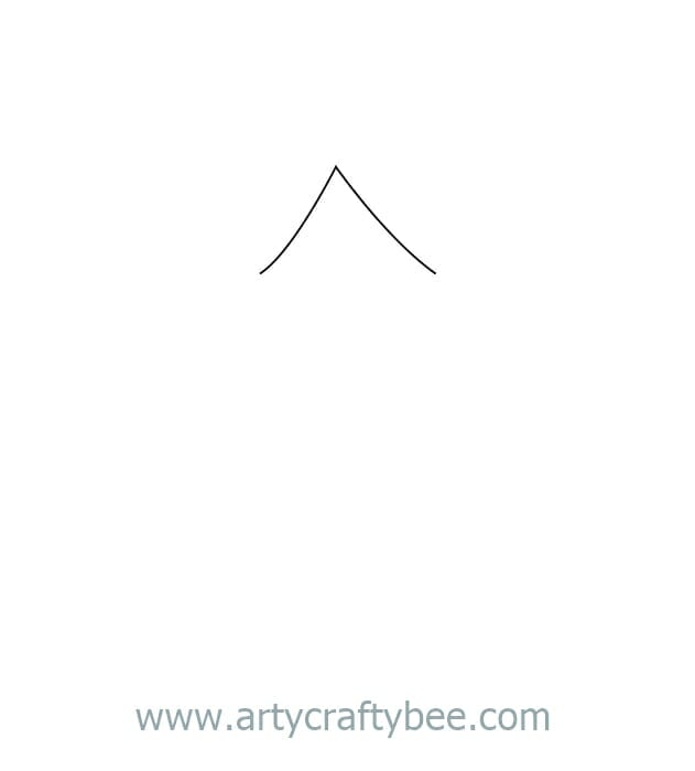 Christmas tree drawing 01