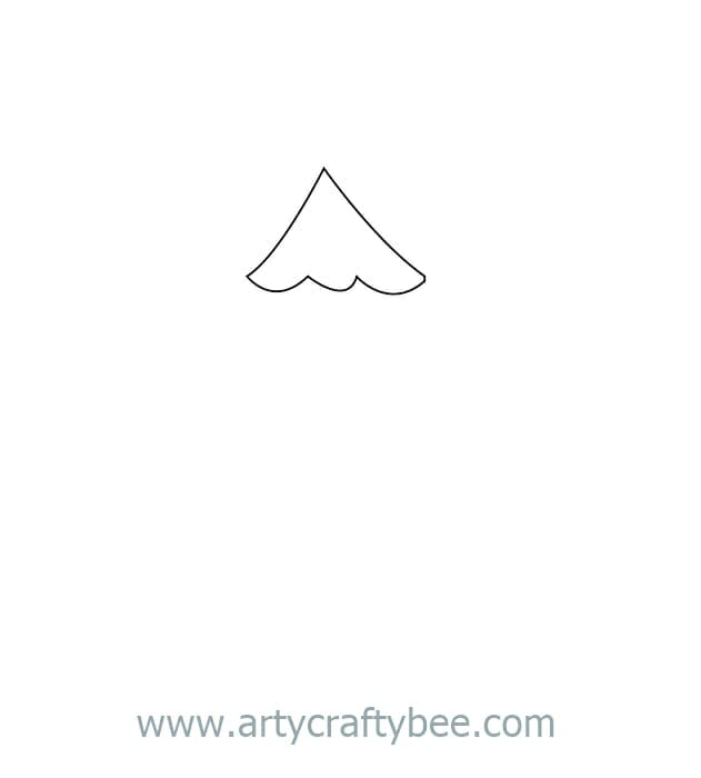 christmas tree drawing and colour 02