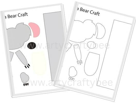 koala craft template