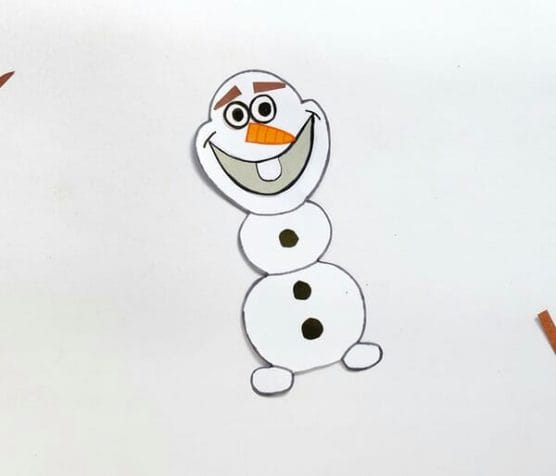 olaf frozen craft ideas for preschoolers