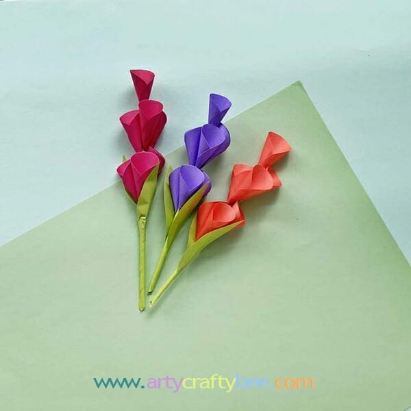 paper flower tutorial