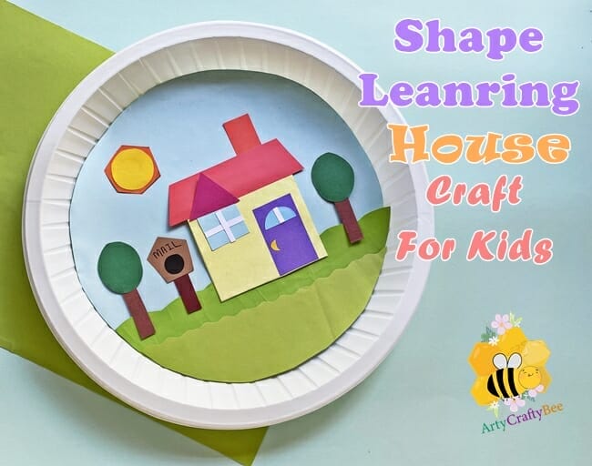 Fun Shape Craft For Preschoolers (2 Templates)
