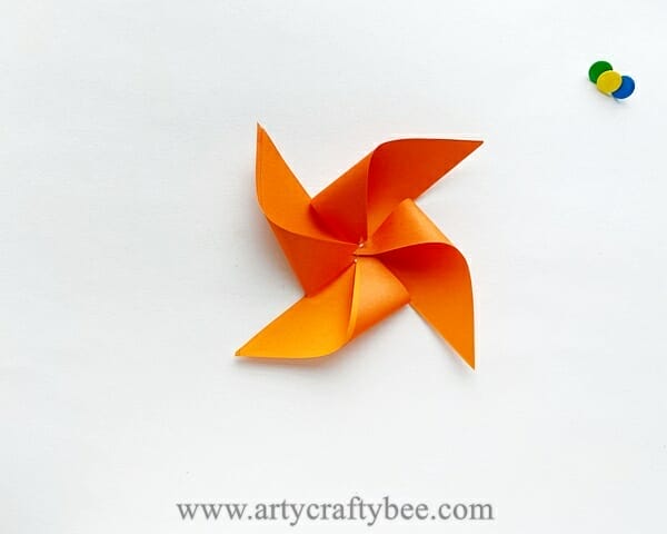 pencil pinwheel craft 