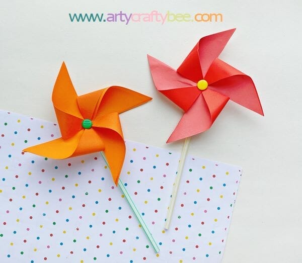 pinwheel craft for toddlers