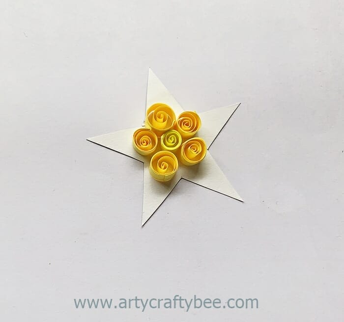 quilled christmas star craft (5)