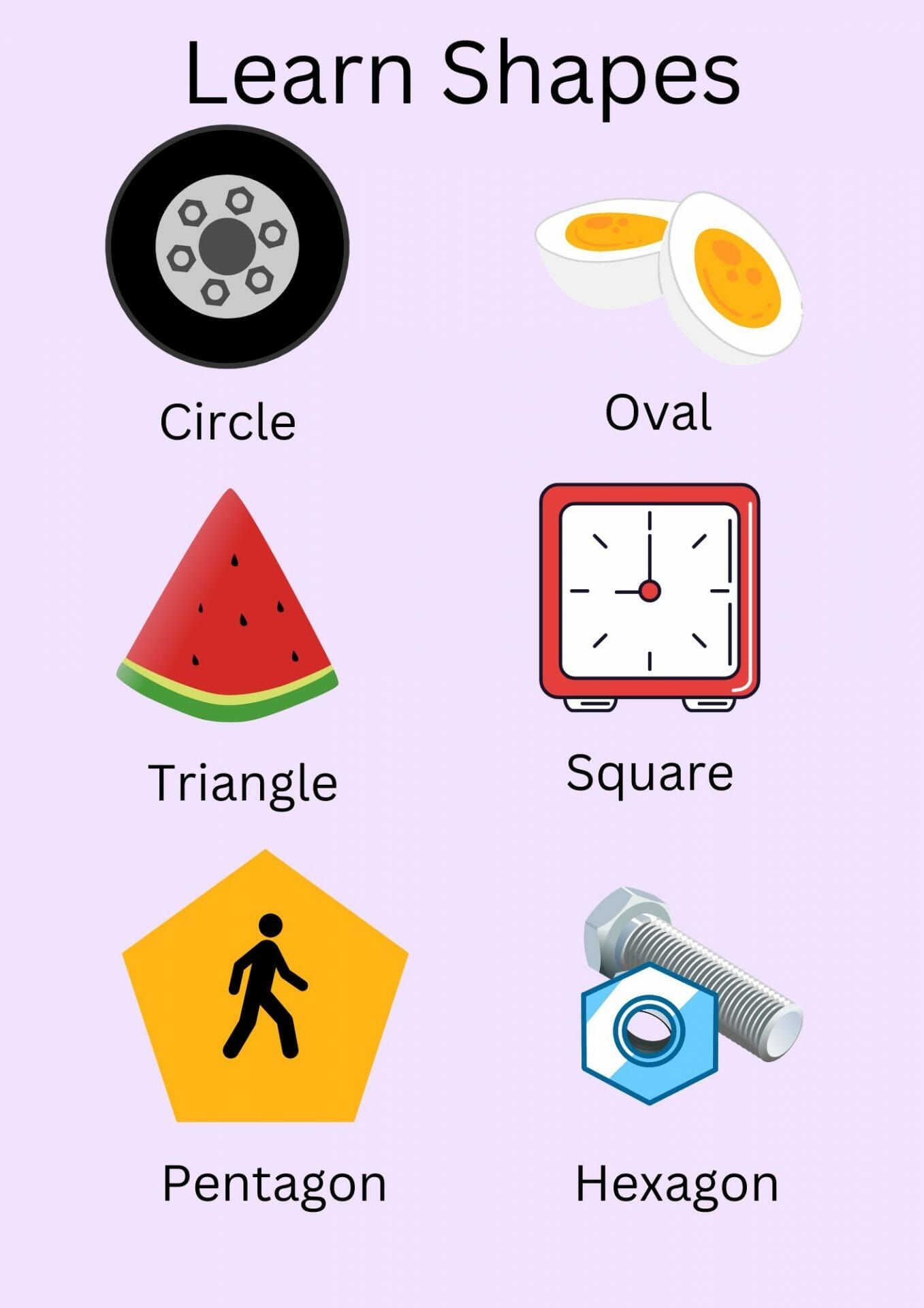 shape learning for preschoolers