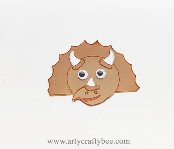 tissue paper roll dinosaur craft template