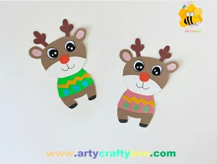reindeer craft for Christmas 