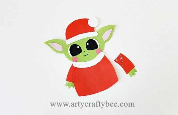 baby Yoda paper craft ideas for kids