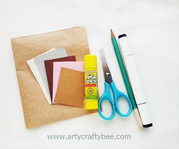 easy Yak Paper craft for preschoolers