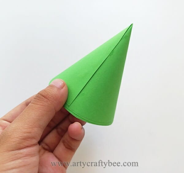 paper cone xmas tree (4)