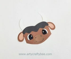 Paper Bag Yak Craft For Preschoolers With Easy Template - Arty Crafty Bee