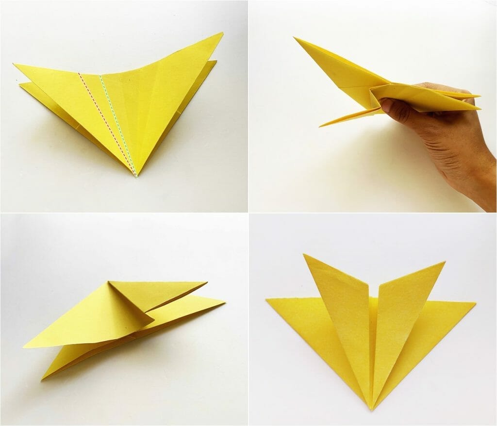 origami star ornament 8