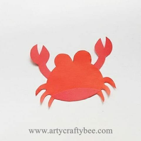 02 crab craft for preschoolers