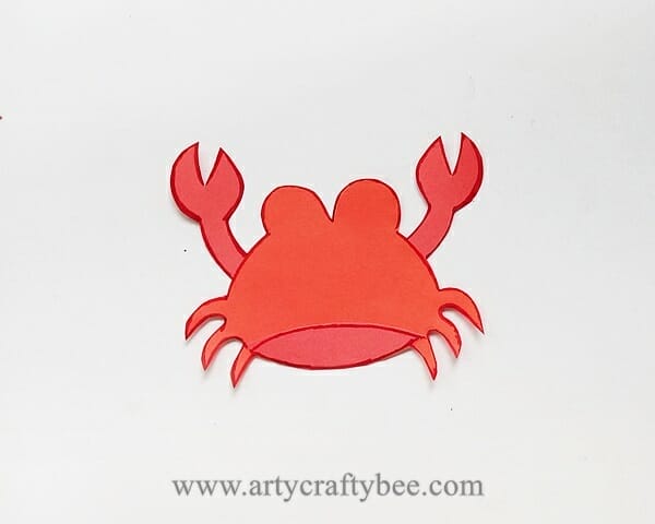 03 crab craft with paper