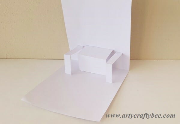 10 bird 3d heart pop up card