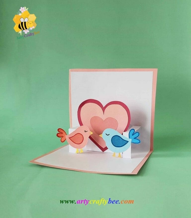 How To Make a Valentine’s Day Pop Up Card