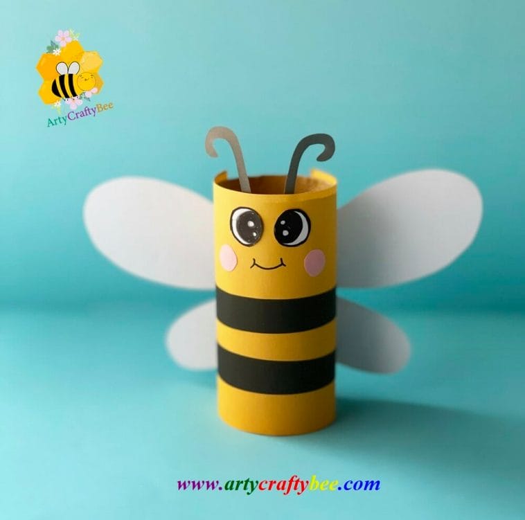honey bee paper craft