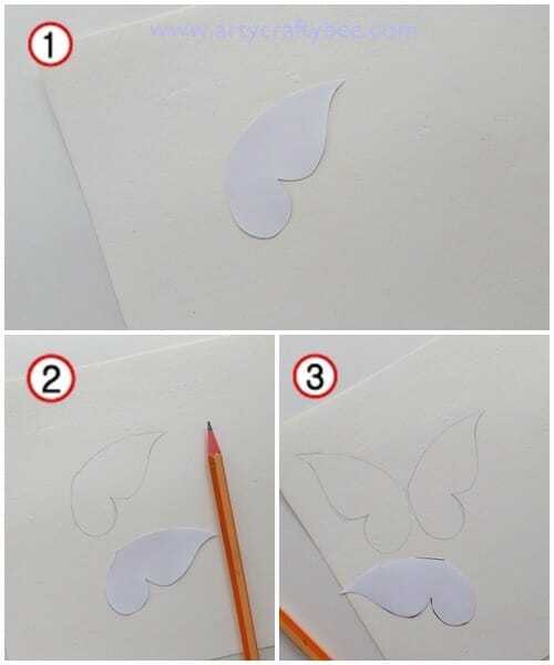 how to draw butterfly easily