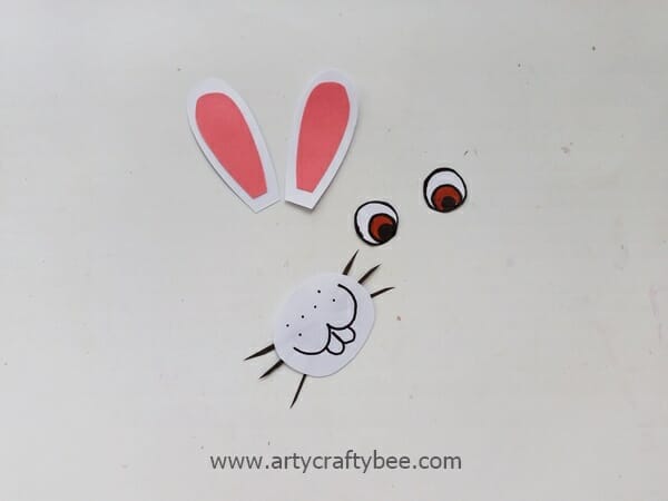 easter bunny craft template